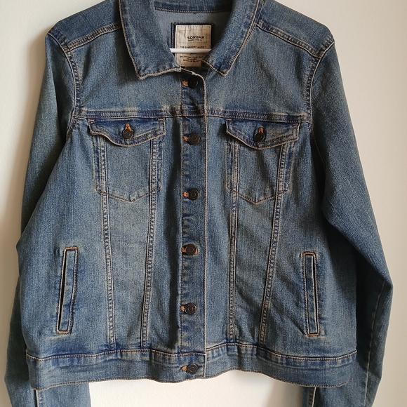 Sonoma XL The Everyday Jacket soft material button up jean jacket - Picture 2 of 15